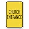 Signmission Safety Sign, 12 in Height, Aluminum, 18 in Length, 24457 A-1218-24457 - alternate 1